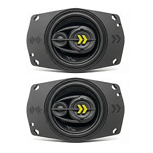 Par Auto Falante Triaxial Bravox 4x6 Polegada revo 46 110wrm
