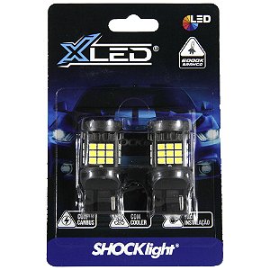 Lâmpada led 1 polo t20 36 led shocklight canbus branco 12v
