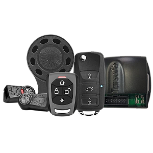Alarme automotivo Tarsafe look out Tw20 G5 com chave canivete