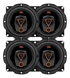 Kit com 2 Pares Alto falantes Jbl 5trms80 Multisystem 5 polegadas totalizando 320wrms