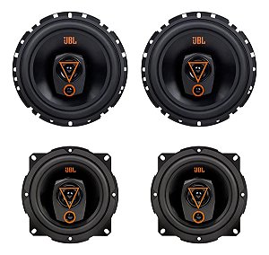Kit Alto Falantes jbl multisystem 6 e 5 polegadas totalizando 320wrms
