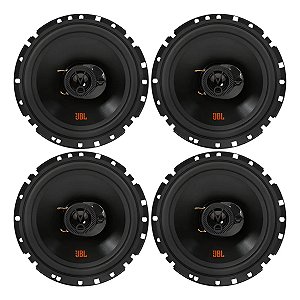 Kit com 2 pares De Alto Falante Triaxial 6 Polegadas Jbl Flex 4 6trfx55 totalizando 220wrms