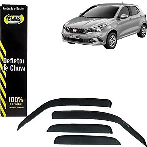 Jogo Calha Defletor Chuva ecoflex 50000A argo e pulse 4 portas