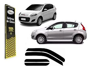 Jogo Calha Defletor Chuva ecoflex 50002A novo palio 2012 a 2023 4 portas
