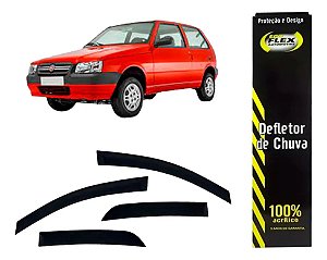 Jogo Calha Defletor Chuva ecoflex 30009A uno fire 4 portas quadrado