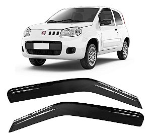 Jogo Calha Defletor Chuva ecoflex 60008A novo uno vivace 2010 a 2023 2 portas