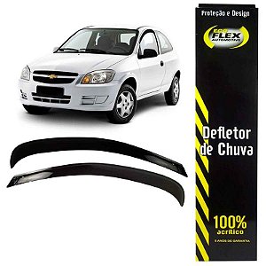 Jogo Calha Defletor Chuva ecoflex 40008A celta 2000 a 2015 2 portas