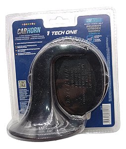 Buzina Tech One 12v Caracol Agudo Plug Peugeot citroen corolla 2003 em diante PW-E-3013