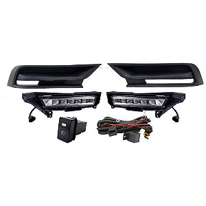 Kit farol milha auxiliar led shocklight HR-V 2022 em diante SL-112310LED