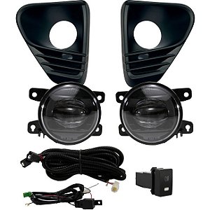 Kit farol milha auxiliar led shocklight city sedan 2025 em diante SL-112511LED