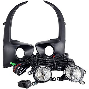 Kit farol milha auxiliar led shocklight Yaris 2022 em diante SL-251810LED
