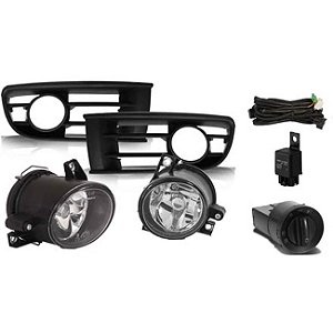 Kit farol milha auxiliar shocklight Polo 2003 a 2006 SL-261210