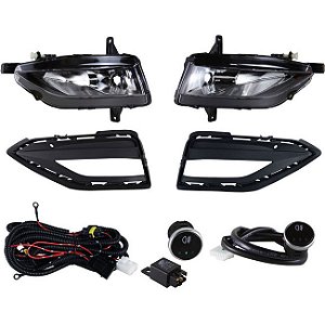 Kit farol milha auxiliar shocklight Jetta 2020 em diante SL-263010