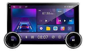 Central Multimidia Android 10 polegadas h-tech com encaixe para moldura 7 e 9 polegadas 2 din Ht-9530ca 2gb+32gb