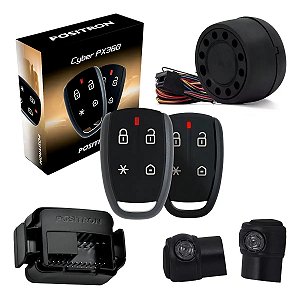 Alarme Automotivo Pósitron Cyber Px 360 Universal com função presença