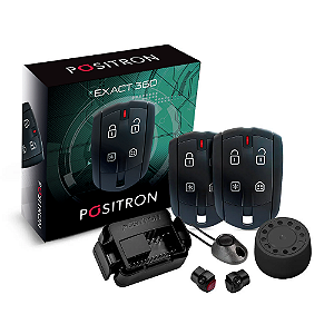 Alarme automotivo para carro Pósitron Cyber Exact EX360 Universal