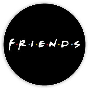 Painel Redondo - Friends - Sublimado 3D