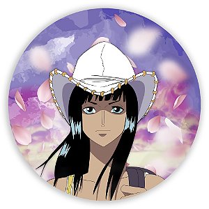 Painel Redondo - One Piece Robin  - Sublimado 3D