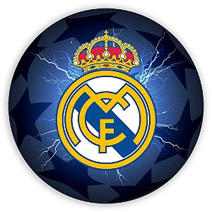 Capa Painel Redondo Sublimado - Real Madrid Real Madrid