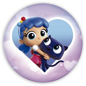 Painel Redondo - Vera e o Reino do Arco Iris  - Sublimado 3D