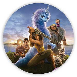 Painel Redondo - Raya  - Sublimado 3D