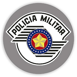 Painel Redondo - Policia  - Sublimado 3D