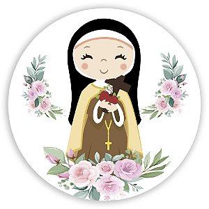 Painel Redondo - Nossa Senhora  - Sublimado 3D
