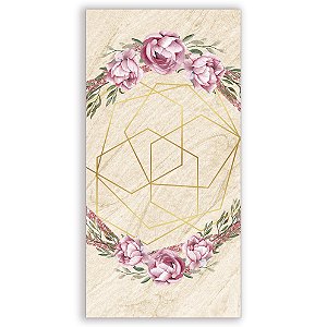Faixa Lateral - Floral - Sublimado 3D