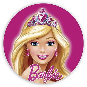 Painel Redondo - Barbie  - Sublimado 3D