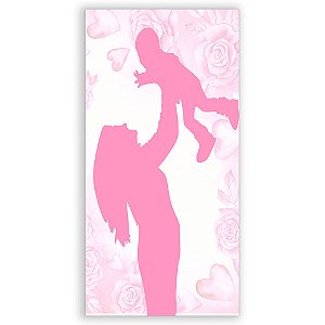 Faixa Lateral - Dia das Mães - Sublimado 3D