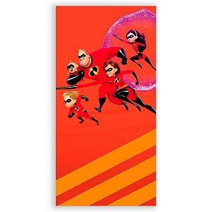 Faixa Lateral - Os Incriveis - Sublimado 3D