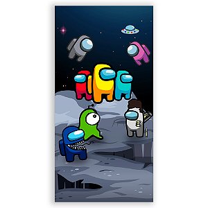 Faixa Lateral - Among Us - Sublimado 3D