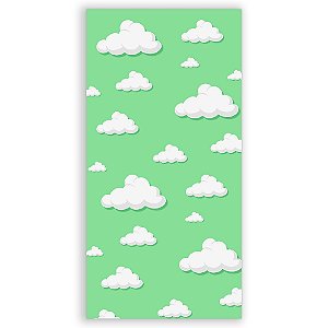 Faixa Lateral - Ursinho Baloeiro Verde - Sublimado 3D