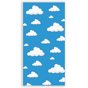 Faixa Lateral - Ursinho Baloeiro Azul - Sublimado 3D