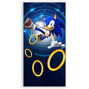 Faixa Lateral - Sonic - Sublimado 3D