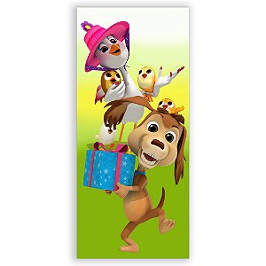 Faixa Lateral - Meu Cachorro Chocolo - Sublimado 3D