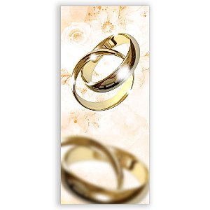 Faixa Lateral - Bodas de Ouro - Sublimado 3D