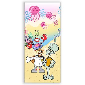 Faixa Lateral - Bob Esponja - Sublimado 3D