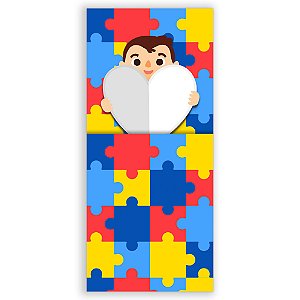 Faixa Lateral - Autismo - Sublimado 3D