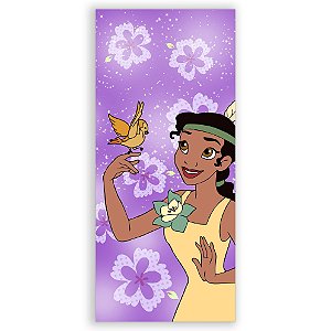 Faixa Lateral - A Princesa e o Sapo - Sublimado 3D