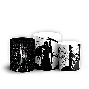 Trio Cilindro -  Bleach - Sublimado 3D + Elástico