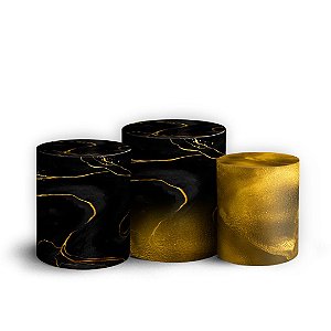 Trio Cilindro - Gratidão - Sublimado 3D + Elástico
