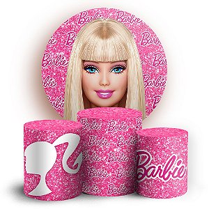 KIT Redondo e Trio - Barbie - Sublimado 3D