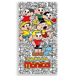 Faixa Lateral - Turma da Mônica - Sublimado 3D