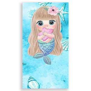 Faixa Lateral - Sereia - Sublimado 3D