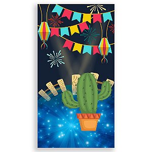 Faixa Lateral - Festa Junina - Sublimado 3D