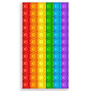 Faixa Lateral - Pop It Fidget Toys - Sublimado 3D