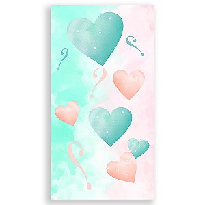 Faixa Lateral - Chá Revelação - Sublimado 3D