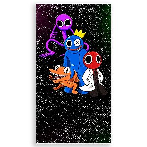 Faixa Lateral - Rainbow Friends - Sublimado 3D