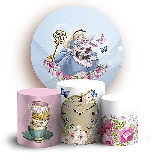 KIT Redondo e Trio - Alice - Sublimado 3D